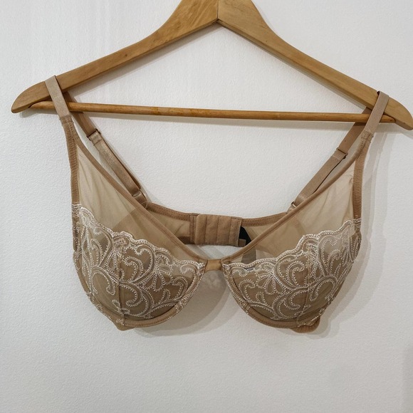 Natori Nude Mesh Balconette Bra32D